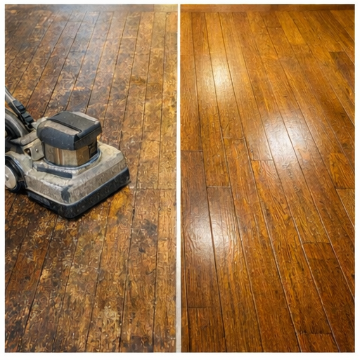 Professional floor refinishing and restoration